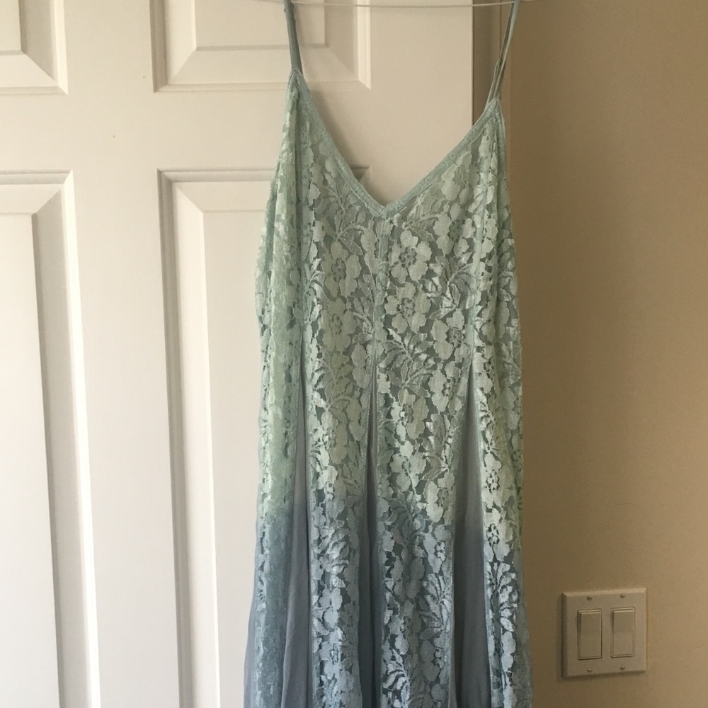 Ombré Lace gown from Urban Outfitters. New